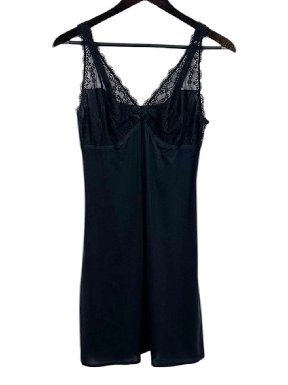 Pour Moi Flora Luxe Chemise in Black Women's Size Medium
